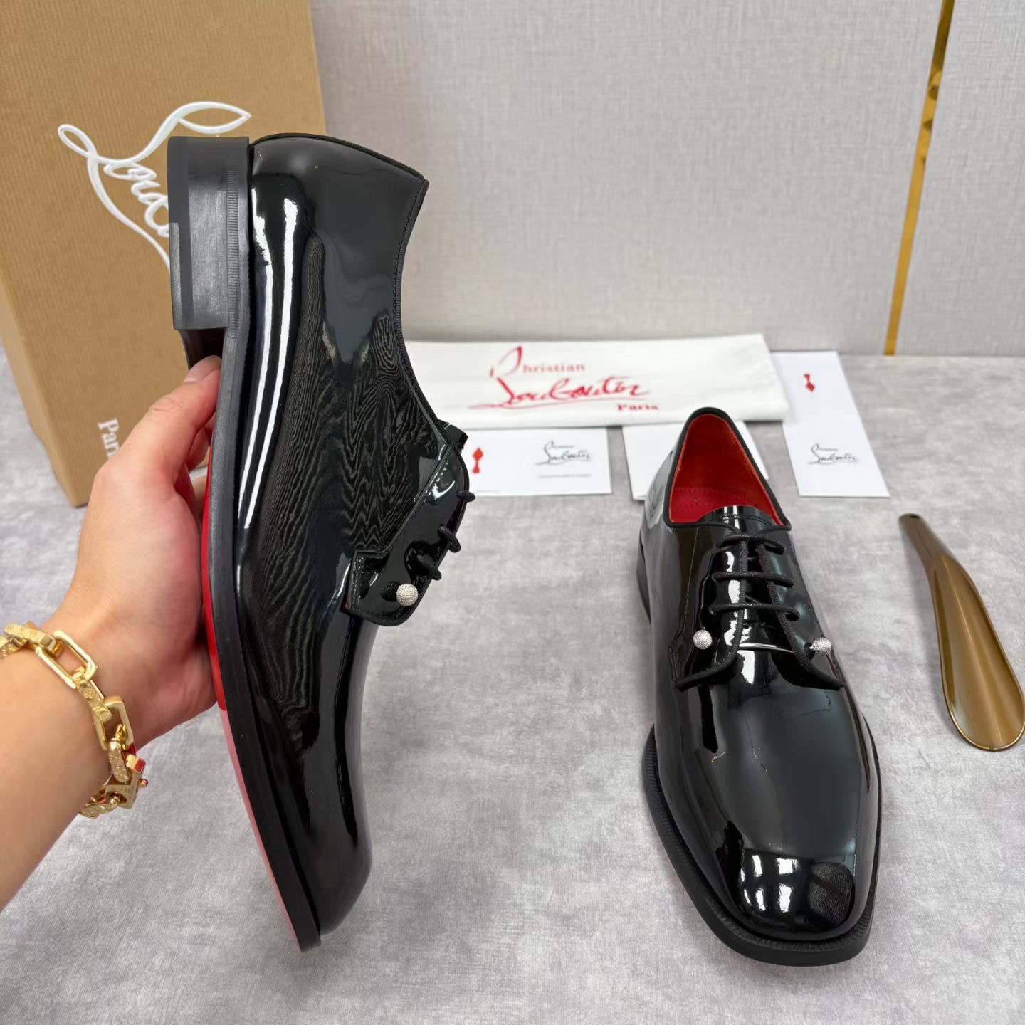 Cistian Louboutin shoe